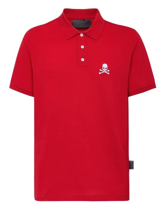 Slim Fit Polo shirt SS Skull