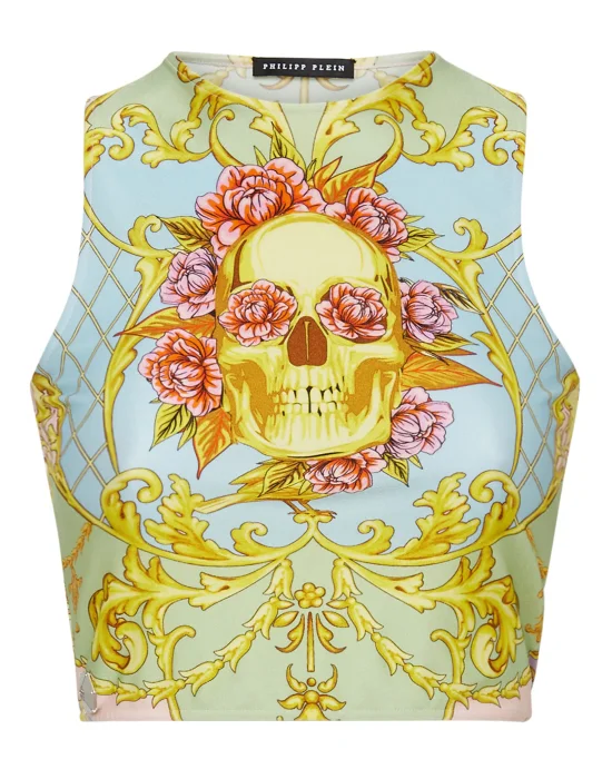 Crop Tank Top Baroque