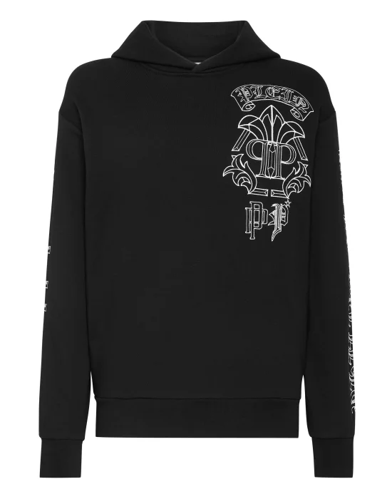 Hoodie sweatshirt Gothic Banner