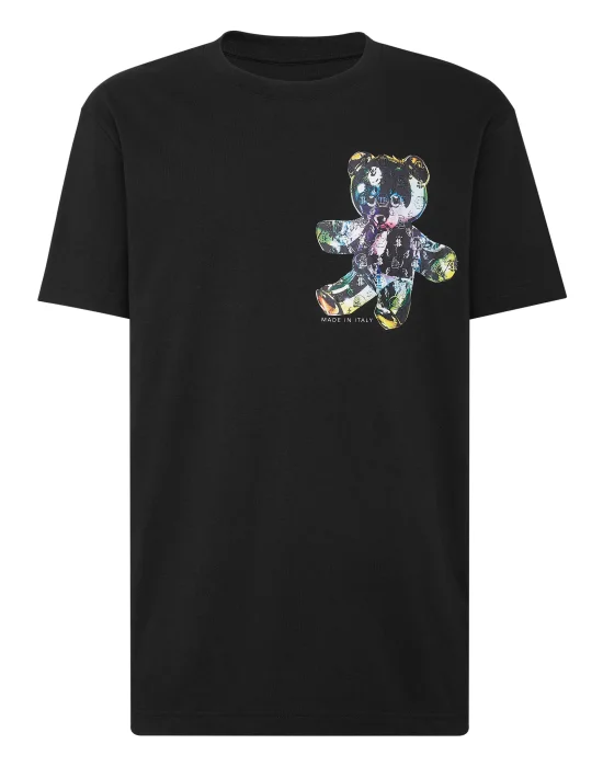 T-shirt Round Neck SS Teddy Glass