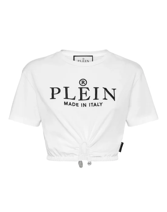 Cropped T-shirt Iconic Plein