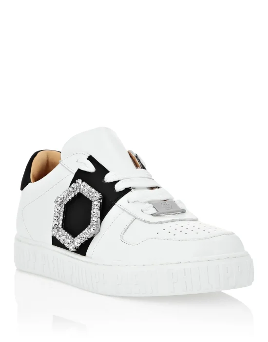 Leather Lo-Top Sneakers