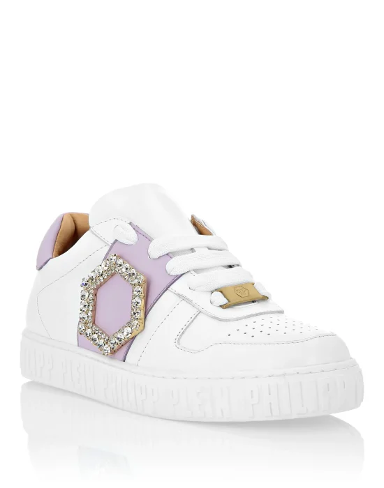 Leather Lo-Top Sneakers