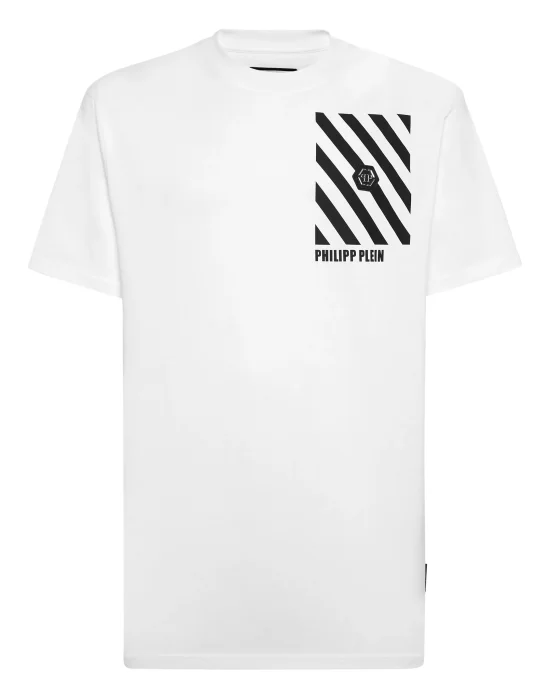 T-shirt Round Neck SS Rainbow Stripes