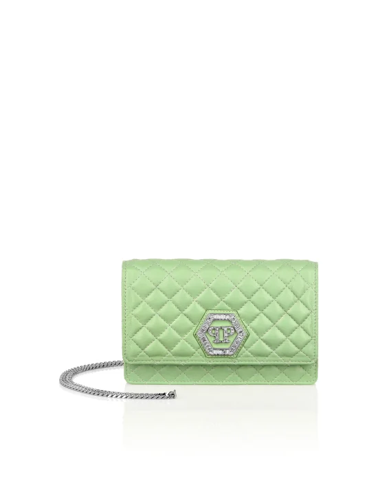 Nappa Leather Mini Shoulder Matelasse