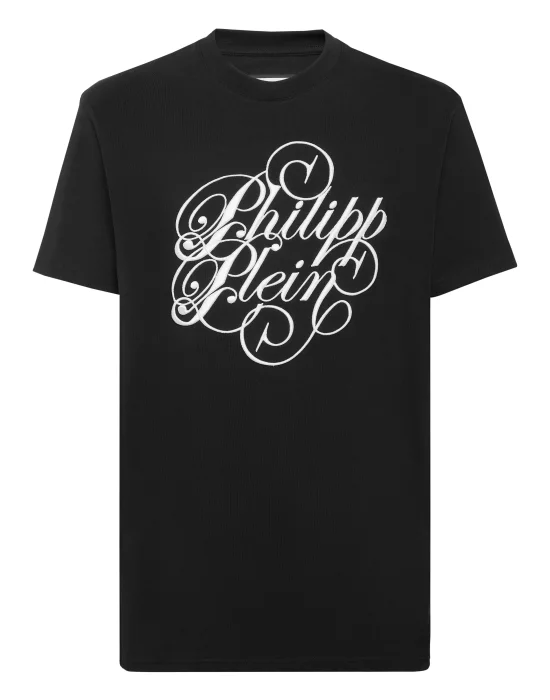 T-shirt Round Neck SS Plein Coursive