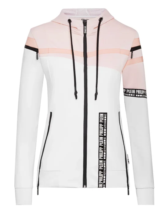Hoodie Sweatjacket  Stripes