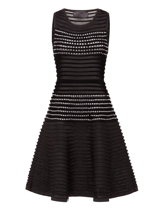 Knit Day Dress Crystal