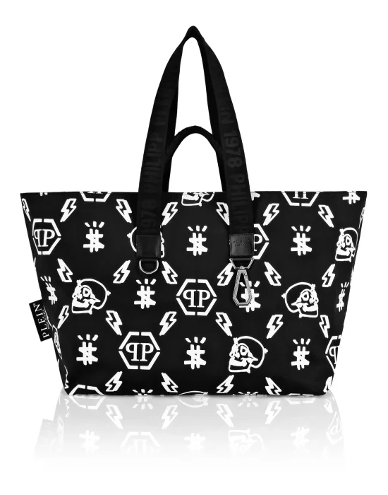 Nylon Tote Bag Monogram