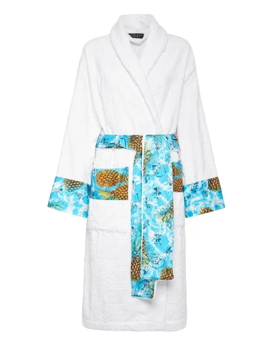 Bathrobe Pineapple Skies