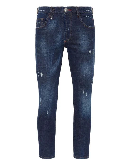 Denim Trousers Skinny Destroyed
