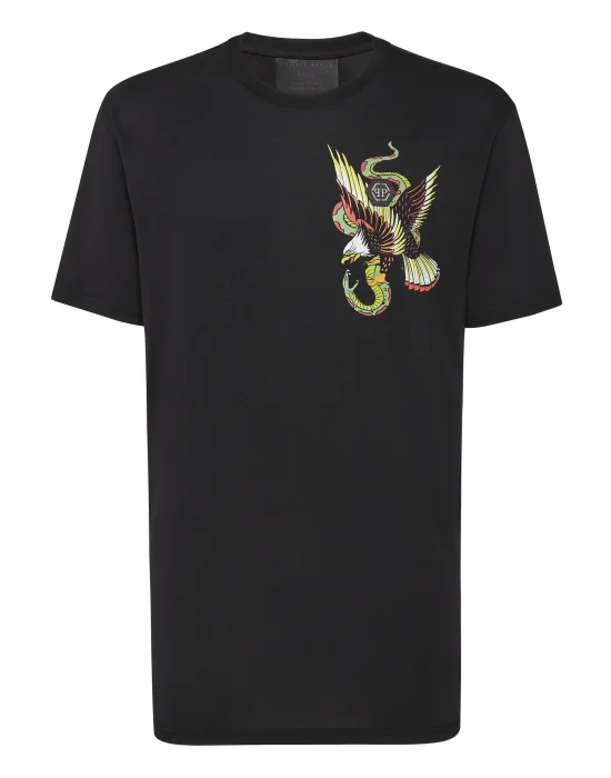 T-shirt Round Neck SS Stones Gothic Plein