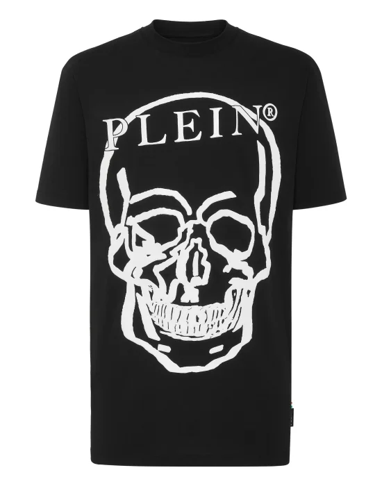 Jersey T-shirt Round Neck SS Skull and Plein