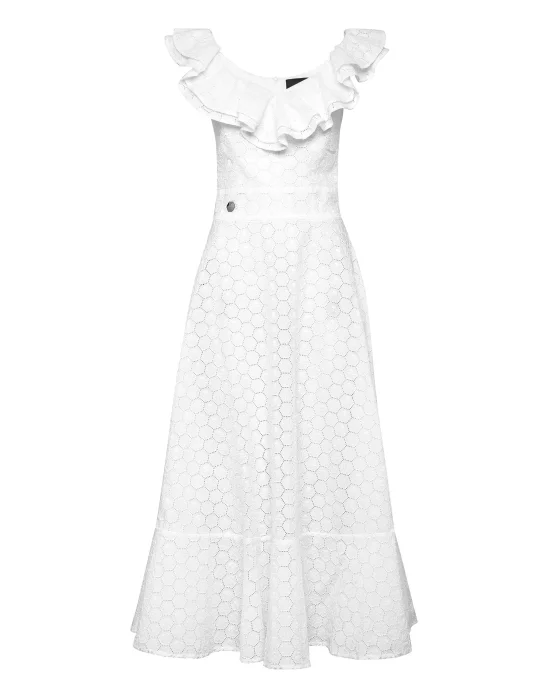 Sangallo Long Dress Lace