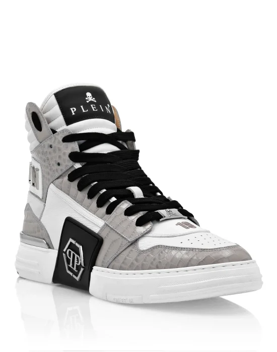 HI-TOP SNEAKERS PHANTOM KICK$ Crocco Platinum HEXAGON
