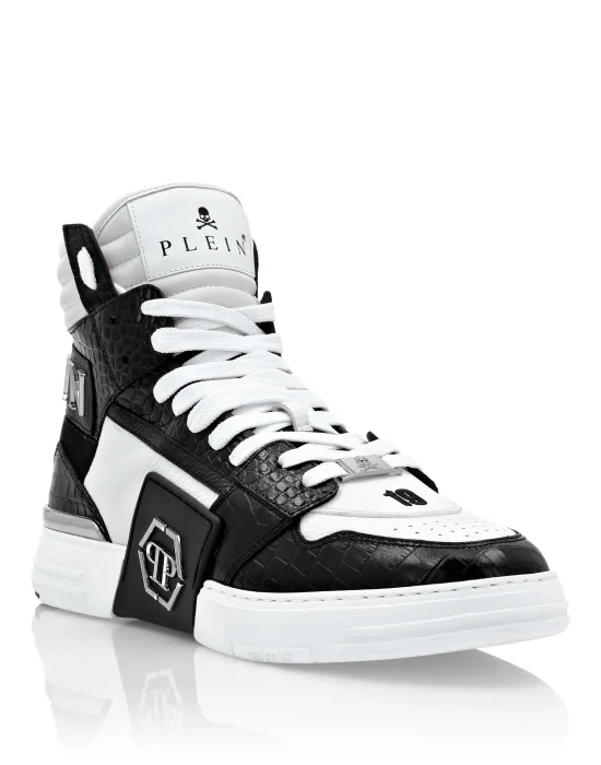 HI-TOP SNEAKERS PHANTOM KICK$ Crocco Platinum HEXAGON