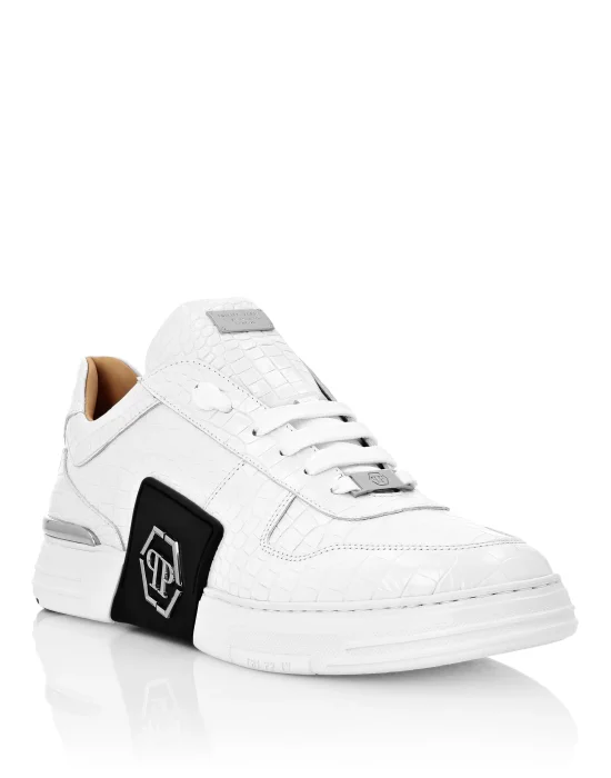 LO-TOP SNEAKERS PHANTOM KICK$ Crocco PRINT Platinum HEXAGON