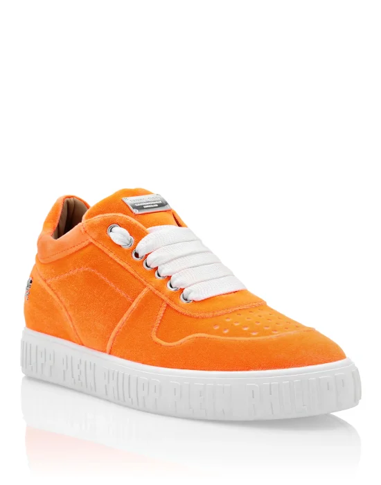 Velvet Lo-Top Sneakers King Power