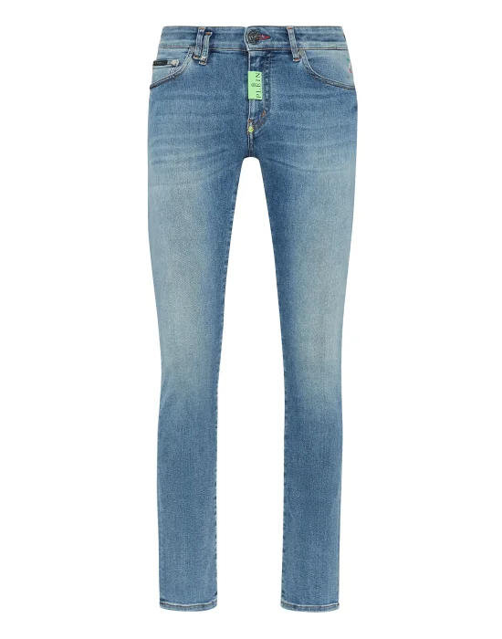 Denim Trousers Super fit Hexagon