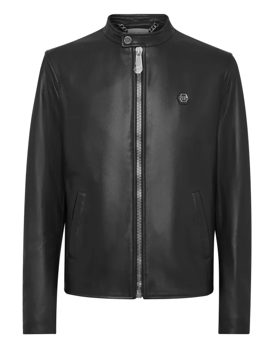 Leather Moto Jacket