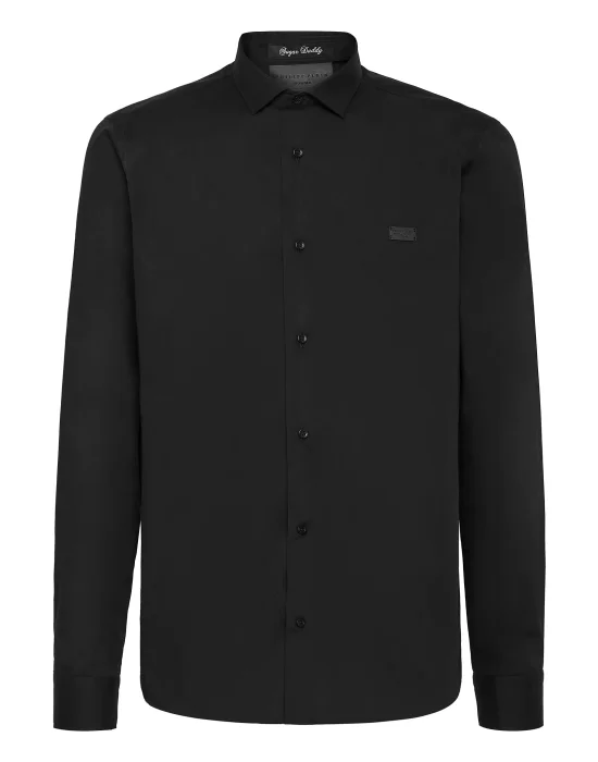 Shirt Sugar Daddy Cut LS Skull&Bones