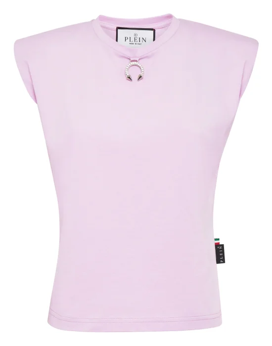 Shoulder Pads Tank Top Basic