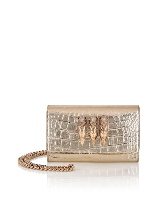 Small Crocco Printed Shoulder Bag