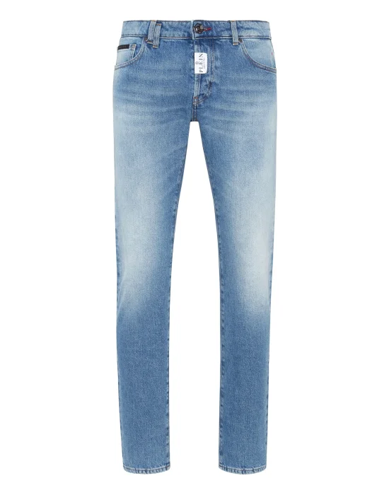Denim Trousers Straight Supreme Comfort Fit