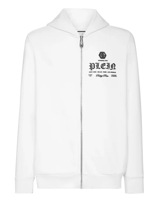 Hoodie Sweatjacket Gothic Plein