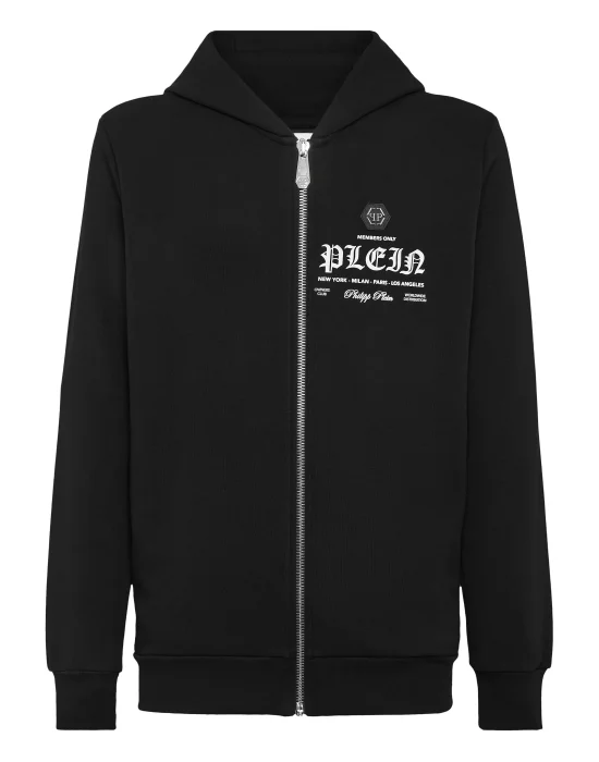 Hoodie Sweatjacket Gothic Plein