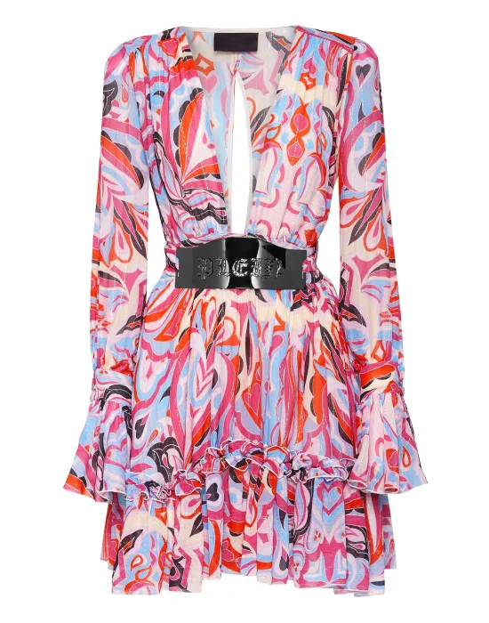 Chiffon Mini Dress