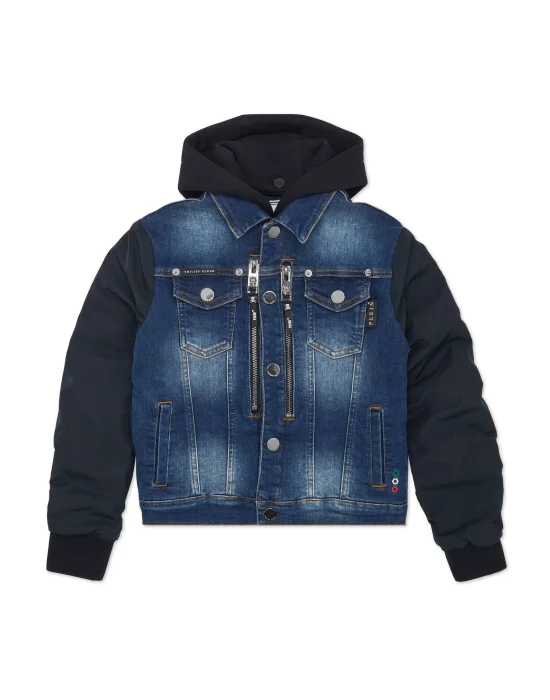 Denim Oversize Jacket LS Racing Club