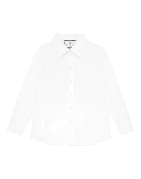 Shirt Sugar Daddy Cut LS Strass Skull&Bones