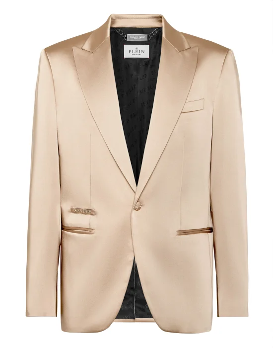 Satin Blazer Lord Fit LS