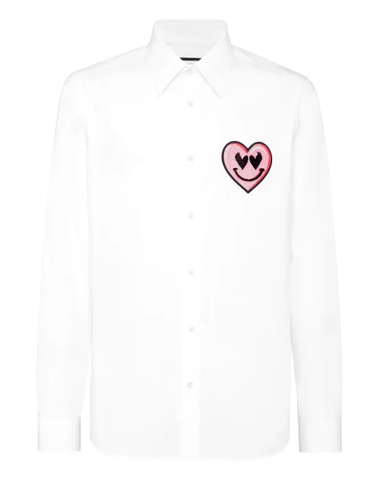 Shirt Sugar Daddy Cut LS Patches