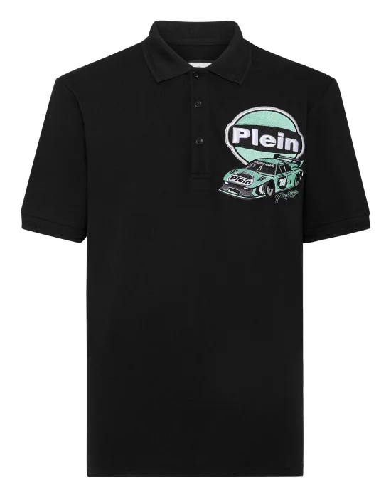 Pique Polo Shirt SS Slim Fit Cars Racing