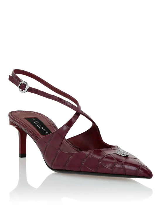 Slingbacks Crossing Crocco Print
