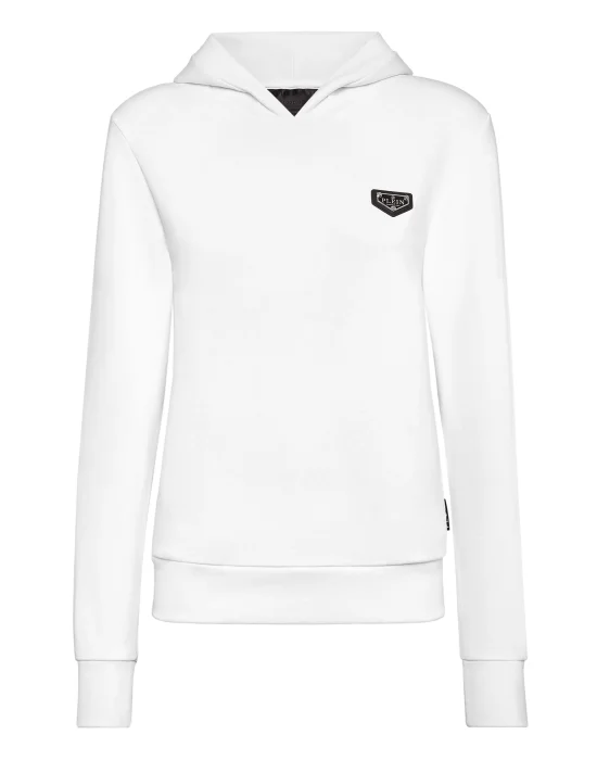 Hoodie Sweatshirt LS Iconic Plein