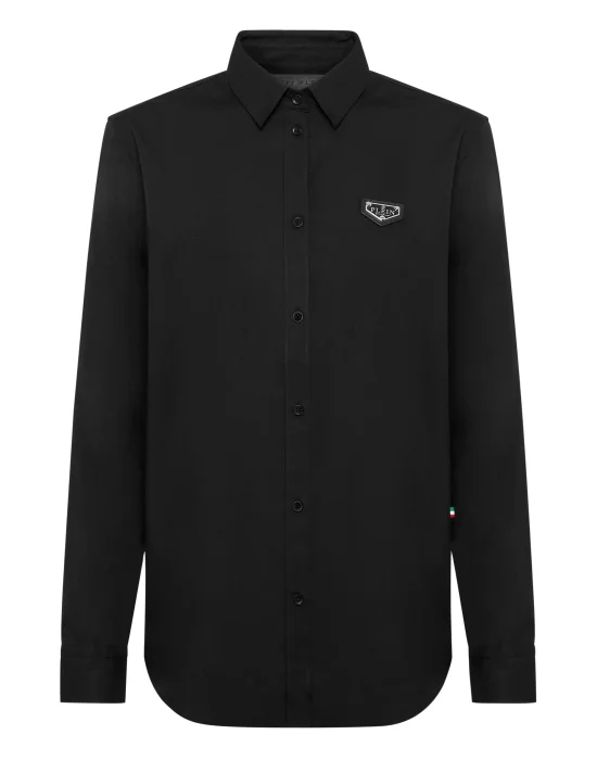 Poplin Shirt LS Iconic Plein