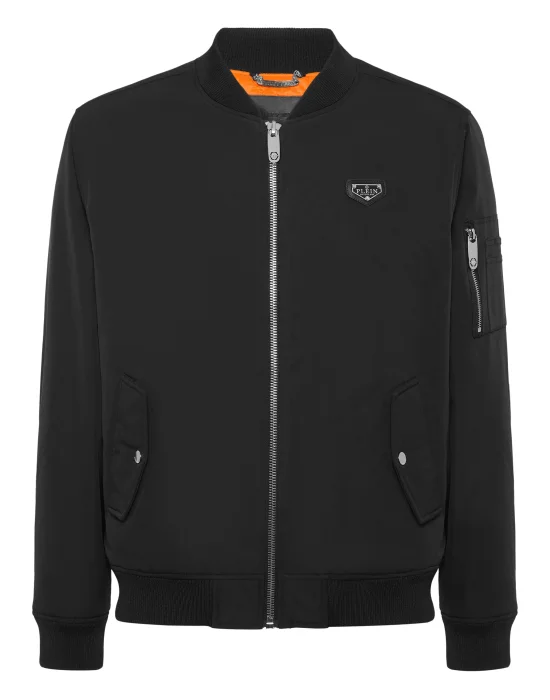 Nylon Bomber Jacket