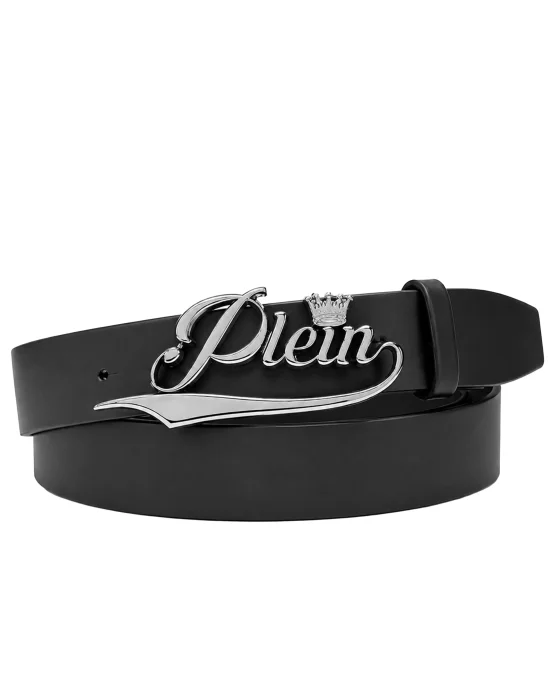 Leather Belt King Plein