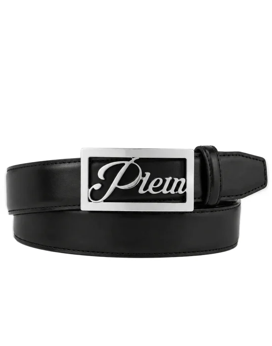 Saffiano Leather Belt