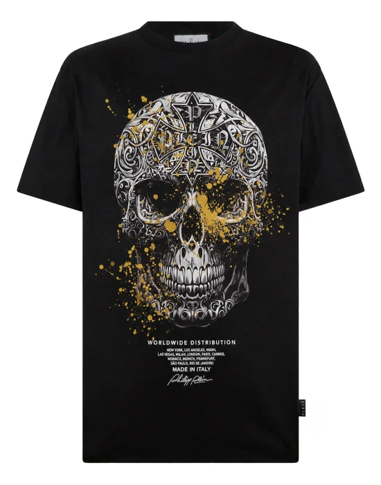 Jersey T-Shirt Plein Skull Baroque Dots
