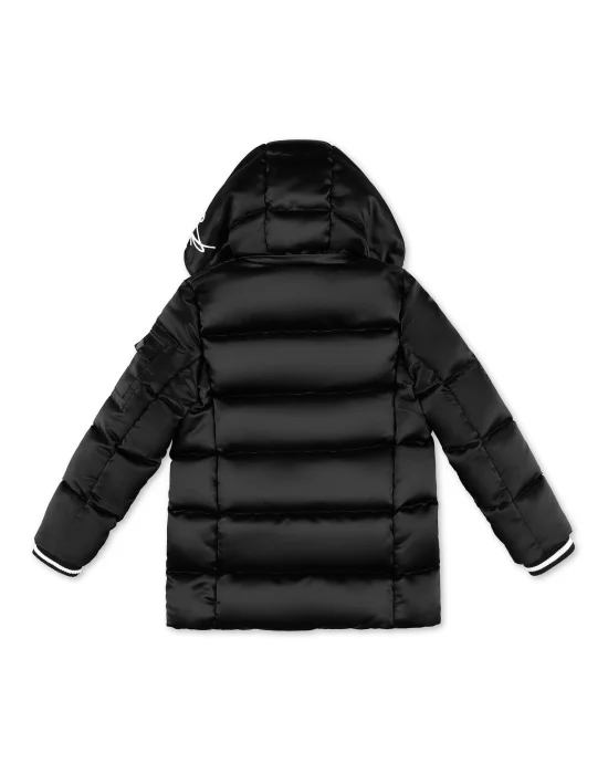 Long Down Jacket Iconic Plein