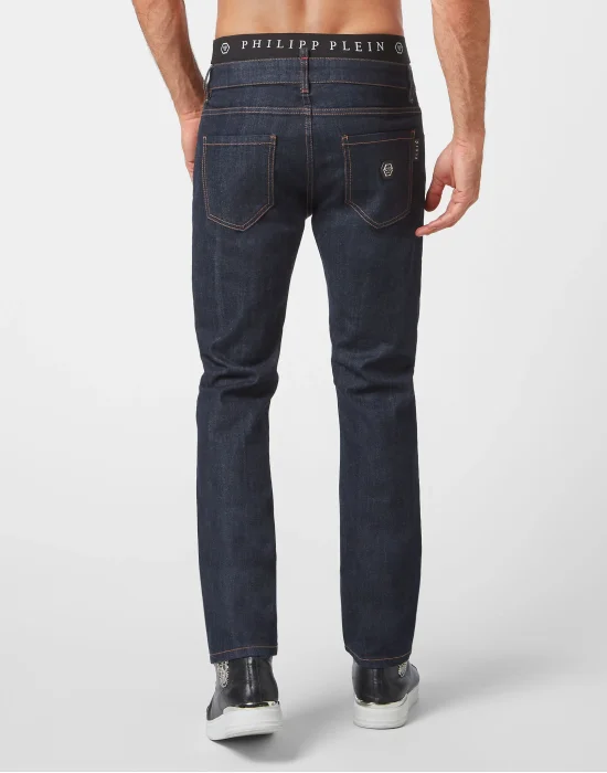 Denim Trousers Straight Supreme Fit