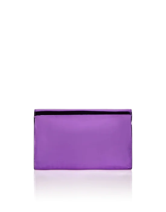 Mirror Leather Clutch
