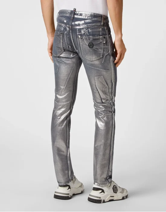 Denim Trousers Super Straight Cut Fit
