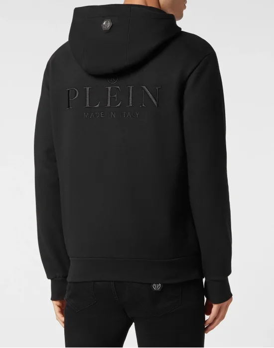 Hoodie Sweatshirt Skull strass
