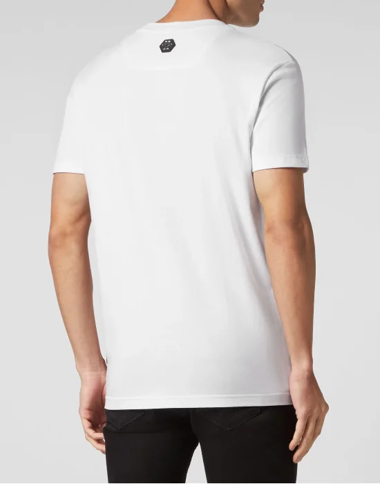 T-shirt Round Neck SS Skull and Plein