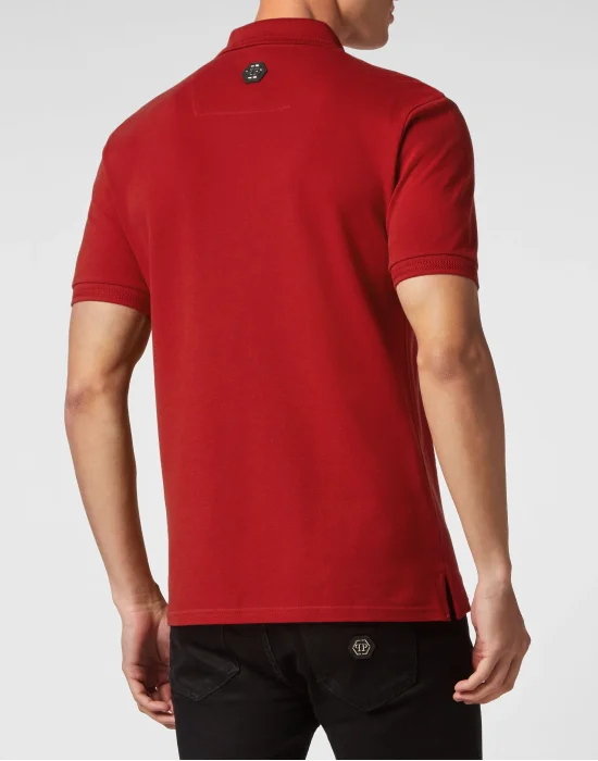 Slim Fit Polo Shirt Skull&Bones